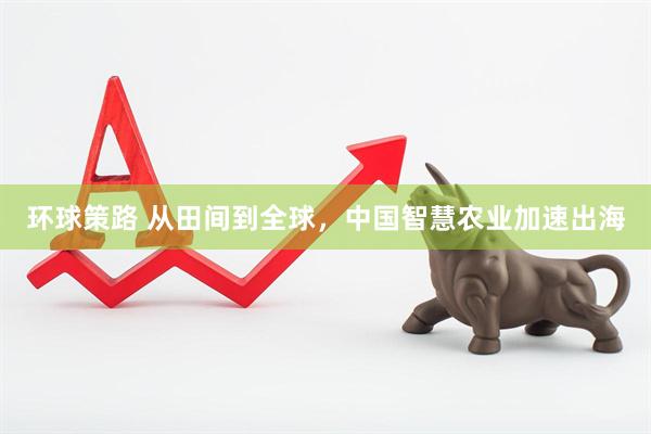 环球策路 从田间到全球，中国智慧农业加速出海